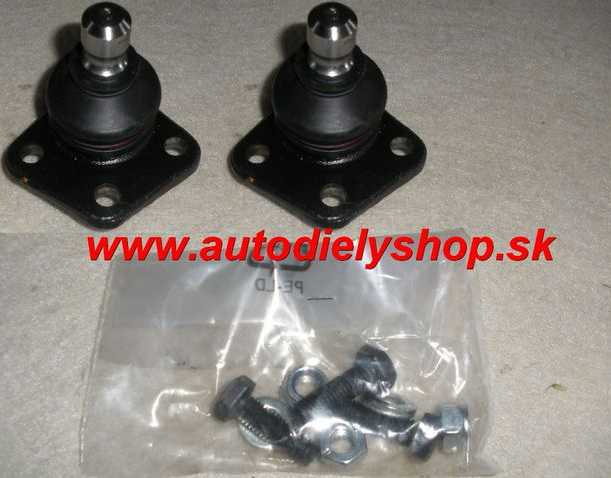 Citroen DS3 11/2009- spodný čap ramena Sada L+P / TEKNOROT /