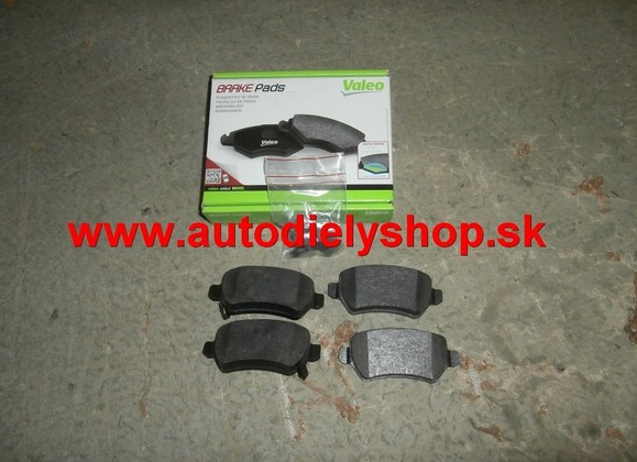 Citroen EVASION 7/94-11/02 predné platničky / VALEO / typ LUCAS