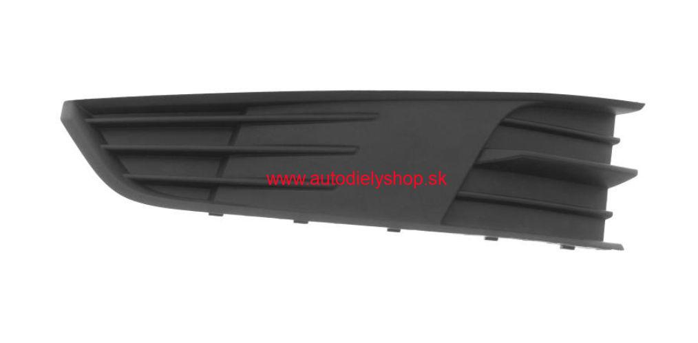 Škoda FABIA III 8/2014- mriežka predného nárazníka ľavá /Originál