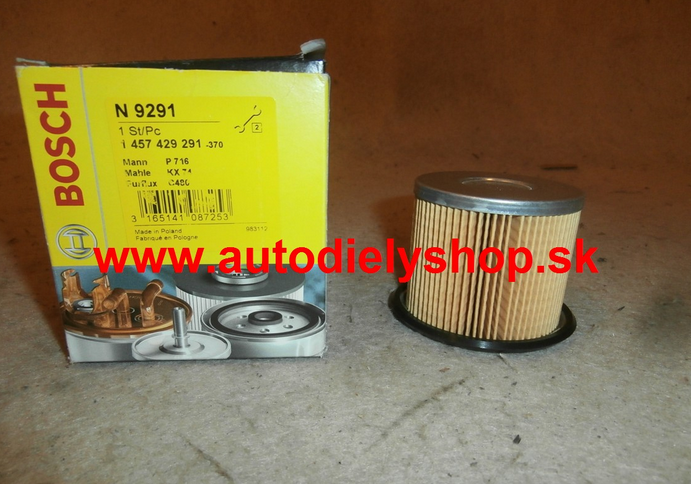 Citroen JUMPY 10/95-2/04 palivový filter 1,9D-1,9TD / BOSCH / 