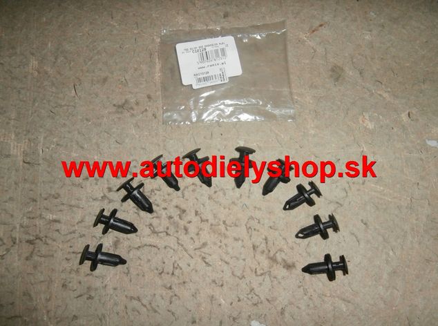 VW TIGUAN 07/11- príchytky krytov pod motor 10 ks