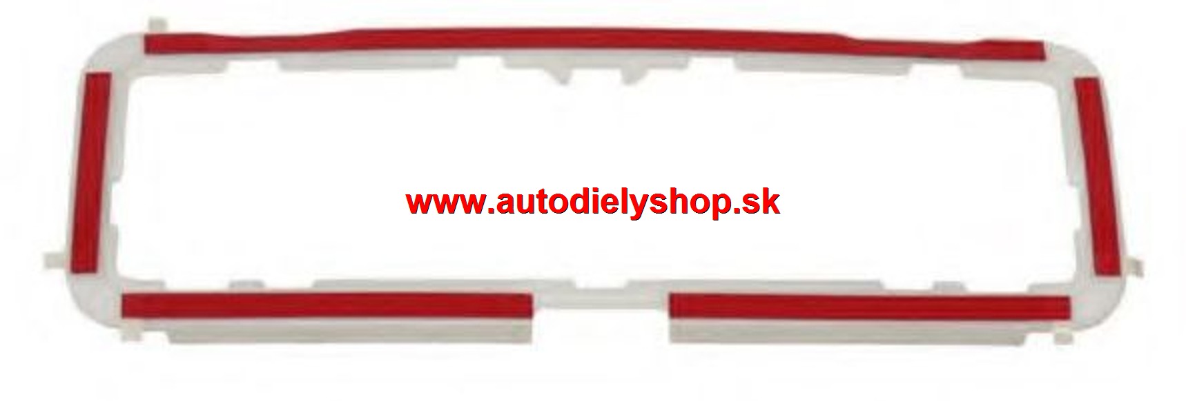 Škoda YETTI 9/09- výstuha pre spodný kryt zadného nárazníku ORIGINÁL
