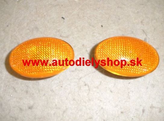 Hyundai H1 01/1998- bočné smerovky oranžové Sada L+P
