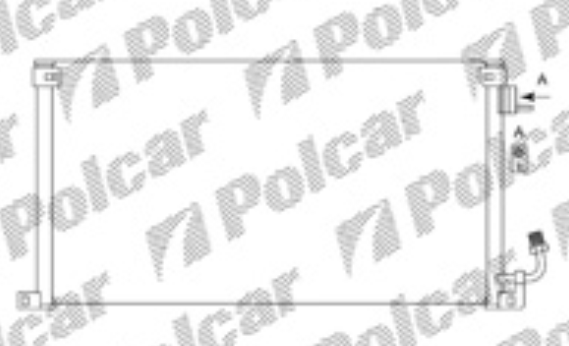 Citroen SAXO 9/99- 8/03 chladič klimatizácie / pre všetky typy /