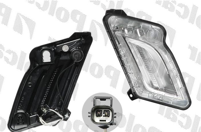Volvo S60 4/2010-  obrysové svetlo pravé, LED