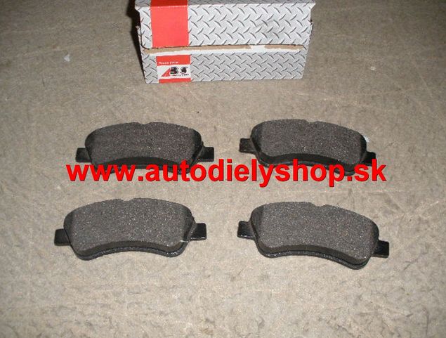 Citroen XSARA PICASSO 1/04- predné platničky / A.B.S / typ BOSCH