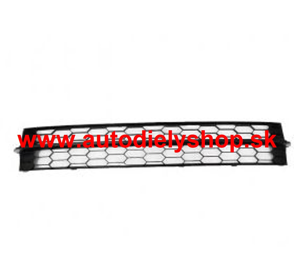 Škoda SUPERB II 5/2013- mriežka do predného nárazníku stred ORIGINÁL