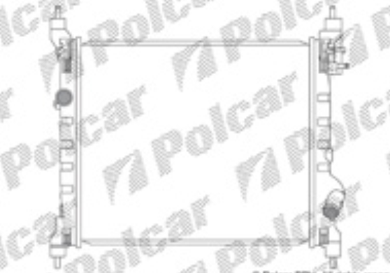 Chevrolet SPARK 3/2010- chladič vody 1,2i