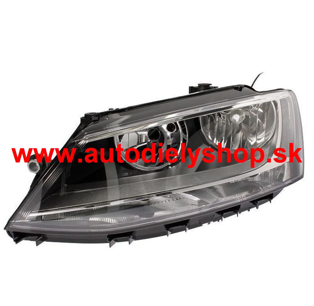 VW JETTA 04/10- Predné svetlo ľavé /TYC/