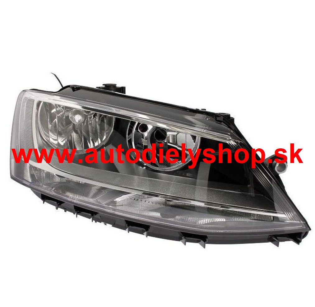 VW JETTA 04/10- Predné svetlo pravé /TYC/