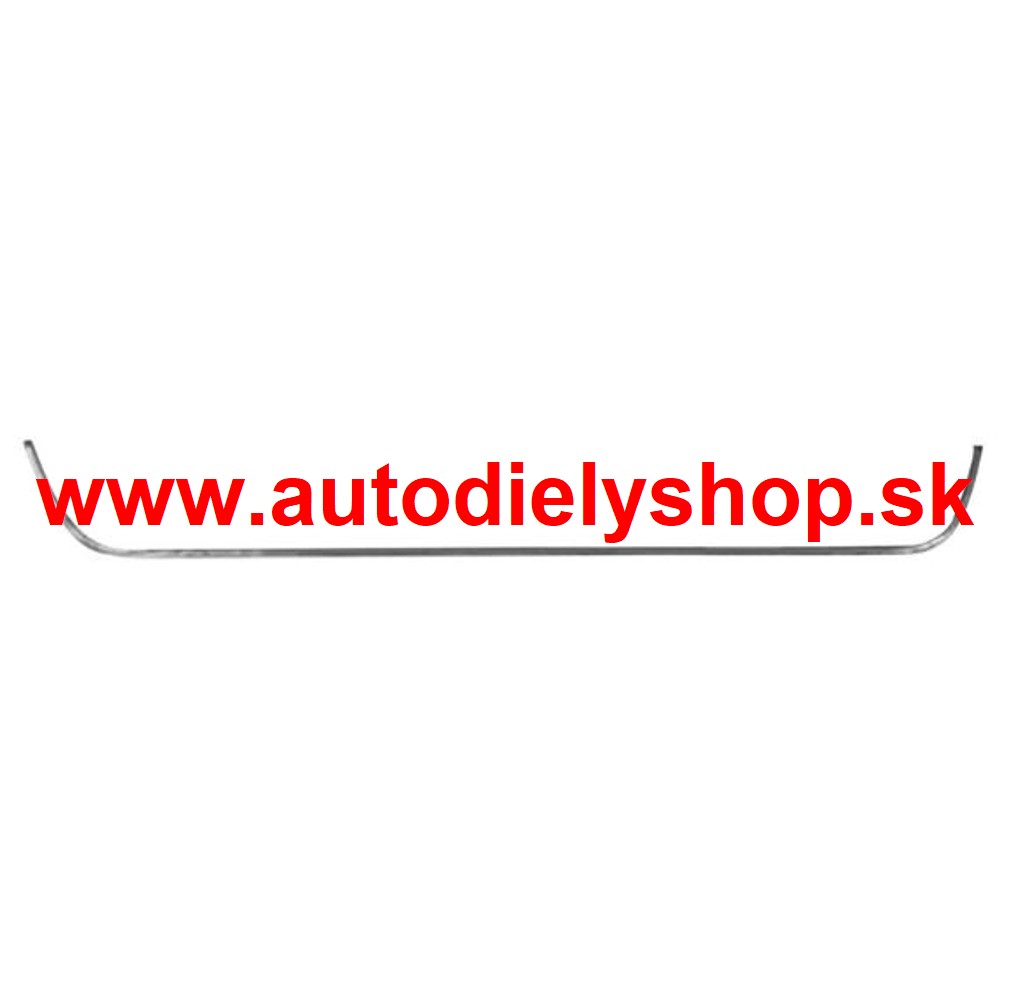 VW JETTA 04/10- Lišta predného nárazníka, spodná - chrómová