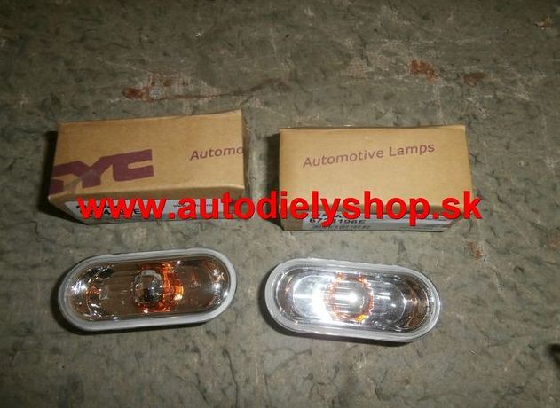 Seat IBIZA 4/2012-  bočné smerovky číre Sada L+P