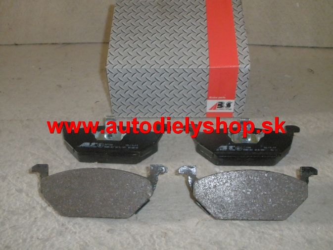 Seat IBIZA 4/2012-  predné platničky sada /A.B.S./