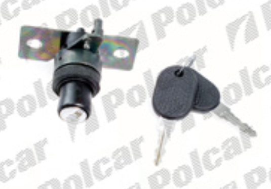 Fiat CINQUECENTO 7/91-1/98 zámok zadných dverí + 2x kluč