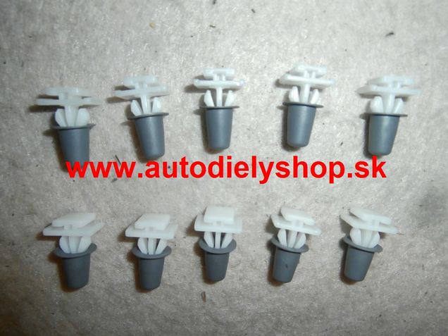 Opel Combo B 93-02 príchytky prahových líšt 10 ks