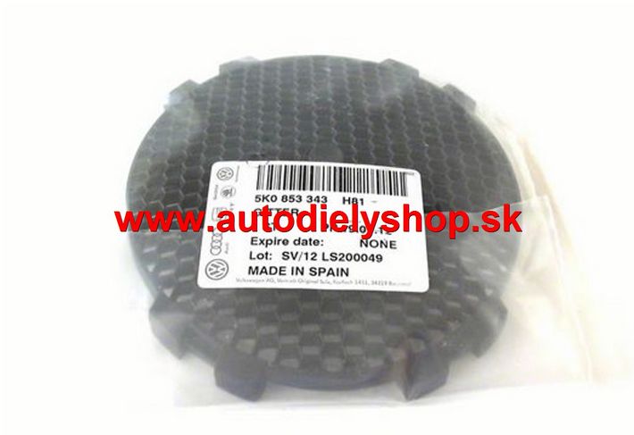 VW GOLF VI Plus 4/09- podložka predného znaku ORIGINÁL