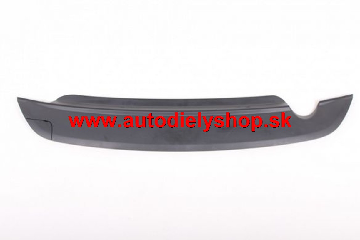 VW GOLF VI Plus 4/09- spodný diel zad.nárazníku pre jednoduchý výfuk ORIGINÁL
