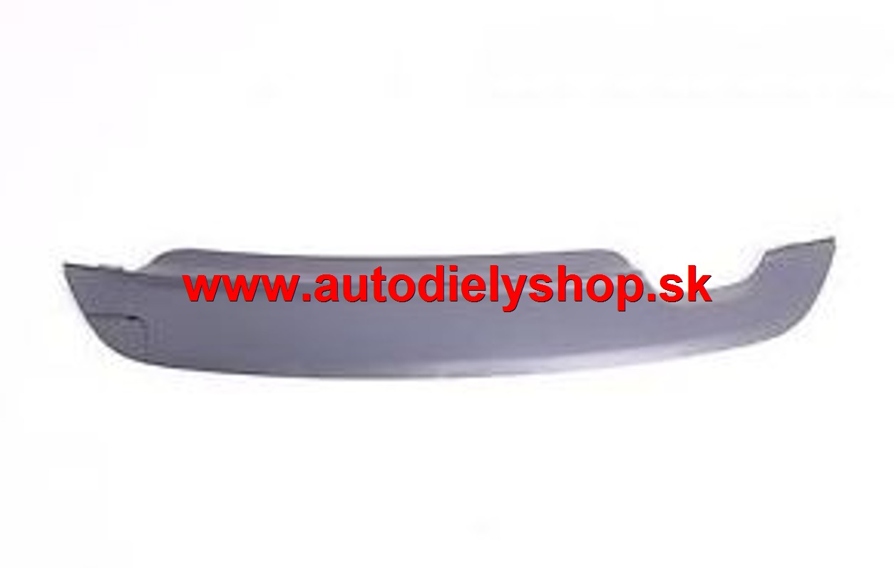 VW GOLF VI Plus 4/09- spodný diel zad.nárazníku pre dvojitý výfuk ORIGINÁL