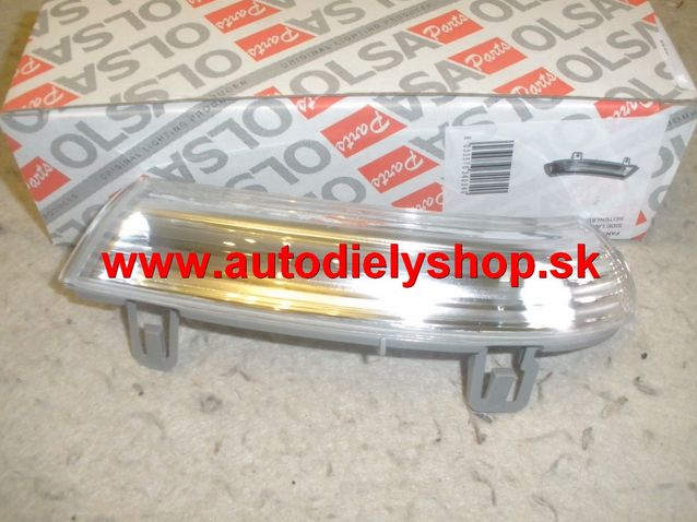 VW GOLF VI Plus 4/09- smerovka v zrkadle pravá LED