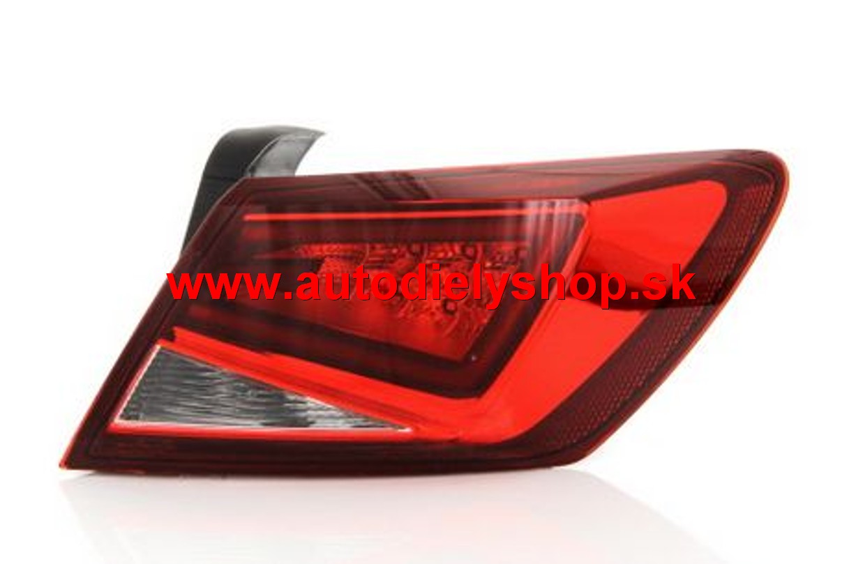 Seat LEON 2013-  zadné svetlo LED pravé, vonkajšie, komplet VALEO