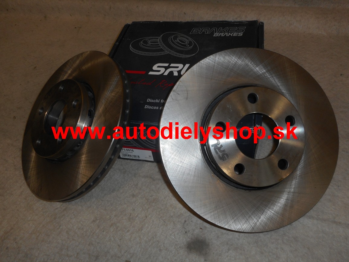 Seat LEON 2013-  predné brzdové kotúče 288mm Sada L+P/ SRL 