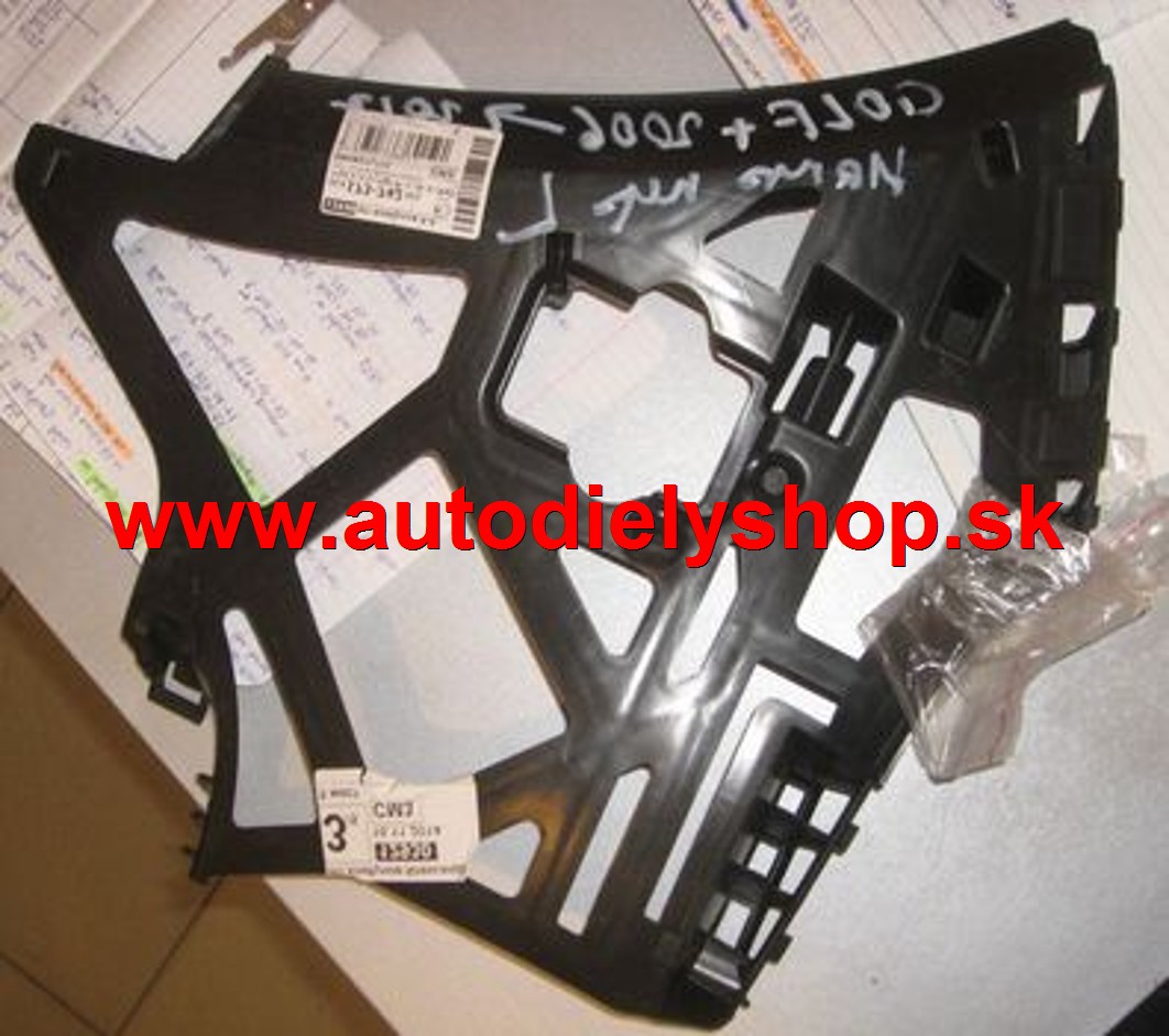 VW GOLF VI Plus 4/09- bočný držiak pred.nárazníku pravý ORIGINÁL