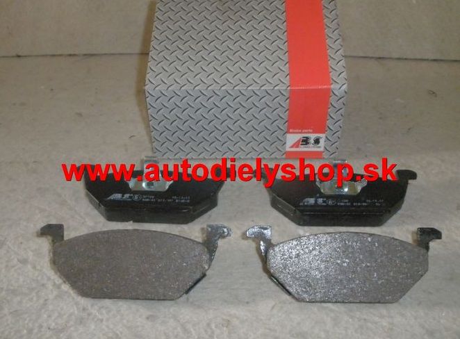  Seat TOLEDO 10/2012- predné platničky sada /A.B.S./