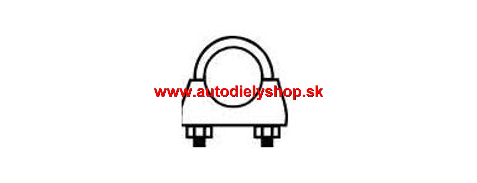 Citroen C5 1/2008- svorka výfukového systému /WALKER/
