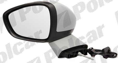 Citroen C5 1/2008- el.spätné zrkadlo so smerovkou vyhrievané ľavé /7 kolíkov/
