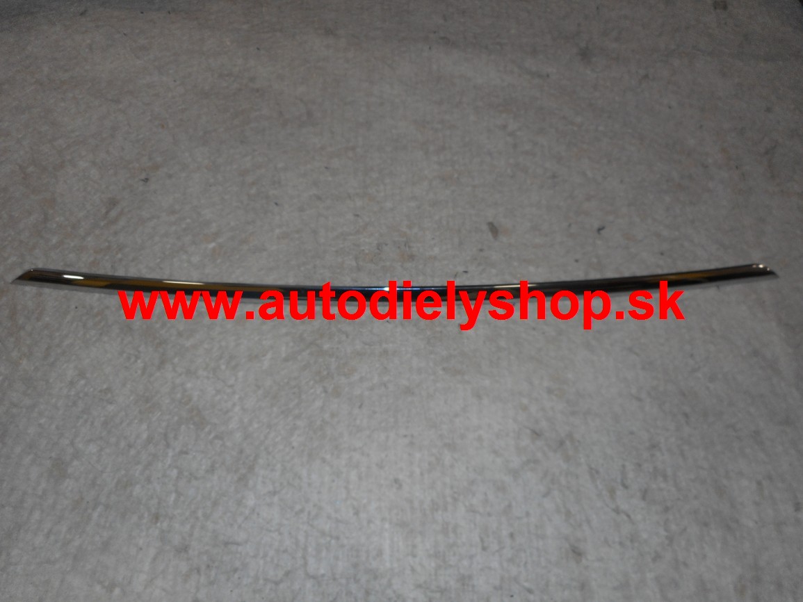 BMW 3 F30,F31 01/12- lišta predného nárazníku chrómová /LUXURY/
