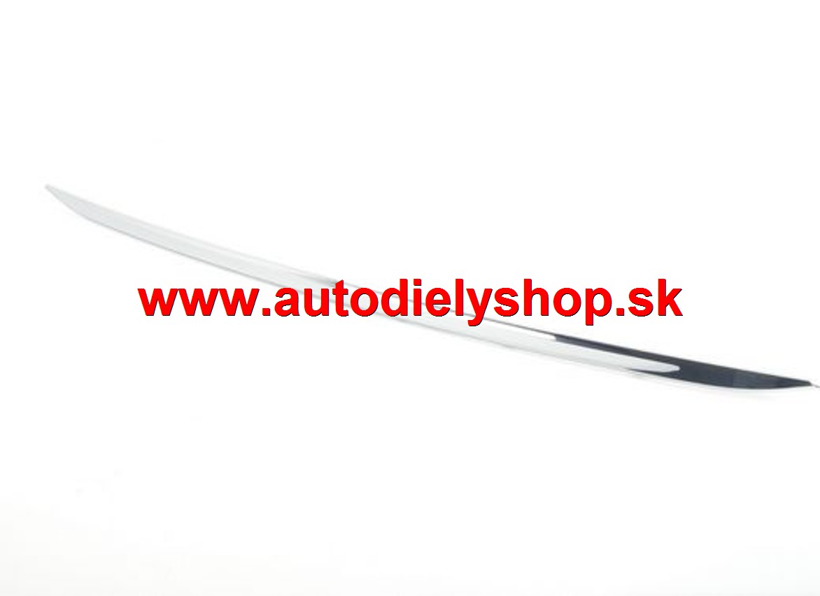 BMW 3 F30,F31 01/12- lišta zadného nárazníku chrómová /LUXURY/