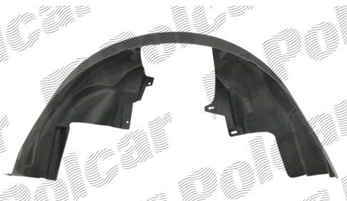 Ford TRANSIT CONNECT 10/02-4/09 predný podblatník ľavý