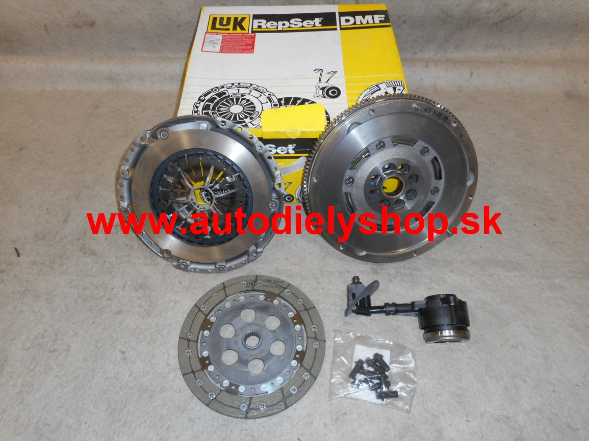 Ford TRANSIT CONNECT 10/02-4/09 dvojhmotný zotrvačník+spojka 1,8