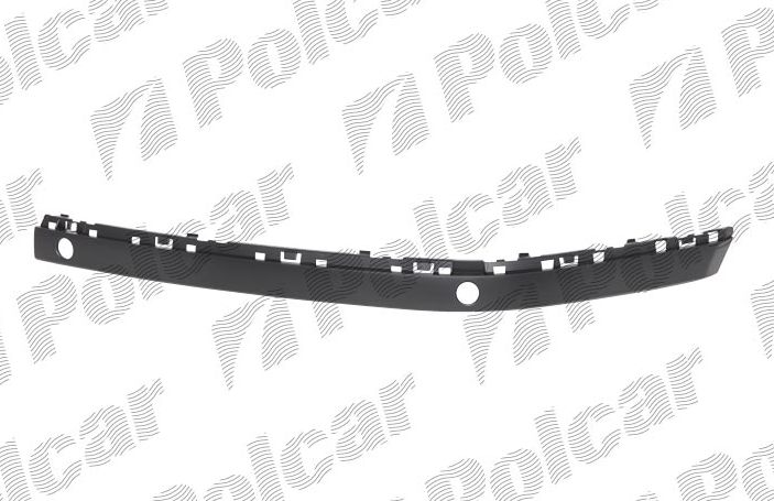 BMW 7 E65, E66 10/01-12/04 lišta pred.nárazníka ľavá s otvormi na senz. a lištu 