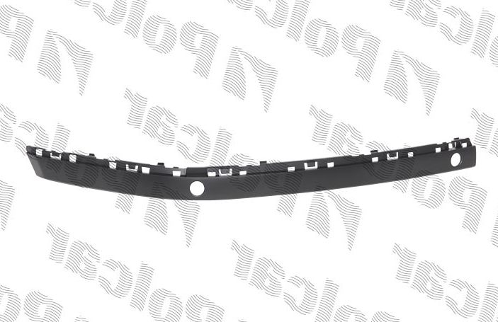 BMW 7 E65, E66 10/01-12/04 lišta pred.nárazníka pravá s otvormi na senz.a lištu 