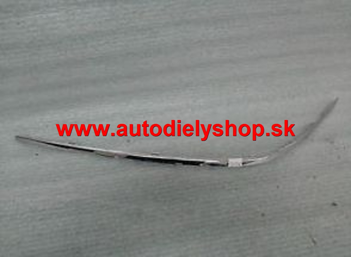BMW 7 E65, E66 01/05-10/08 lišta pred.nárazníka ľavá /chrómová/