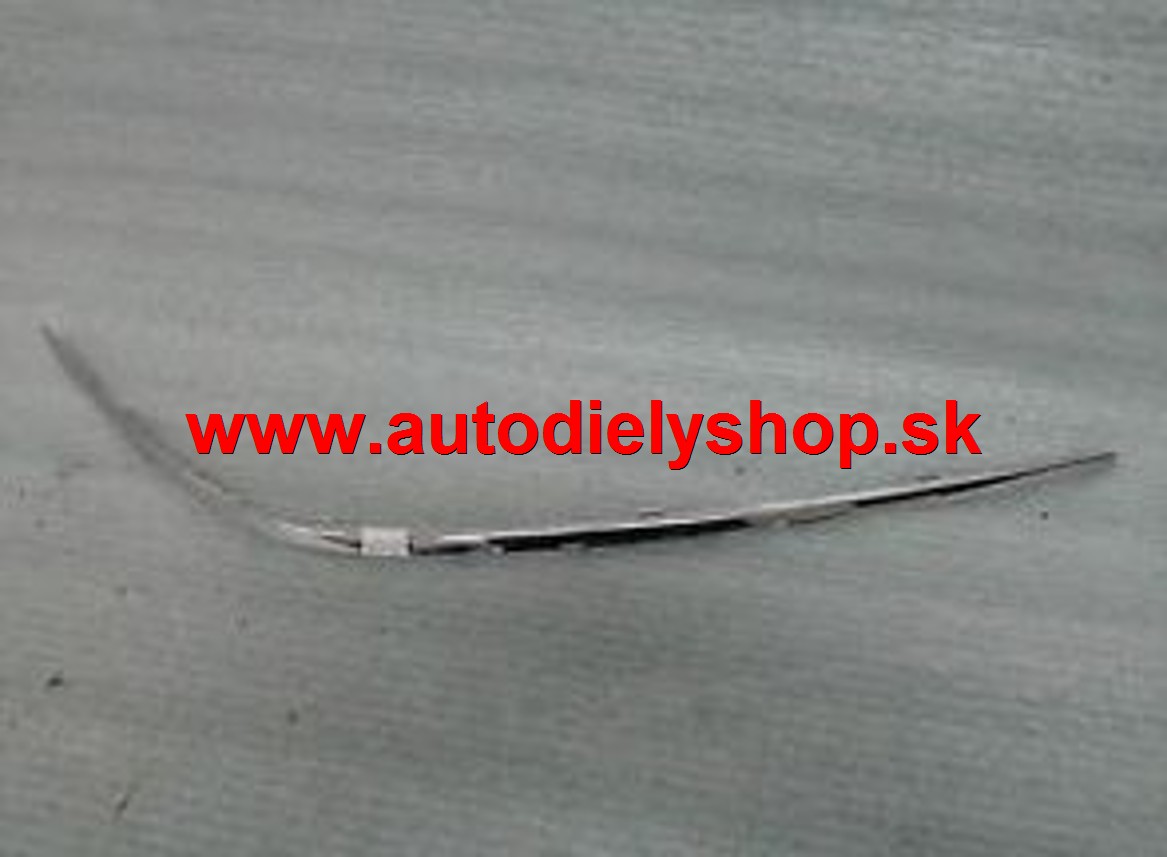 BMW 7 E65, E66 01/05-10/08 lišta pred.nárazníka pravá /chrómová/