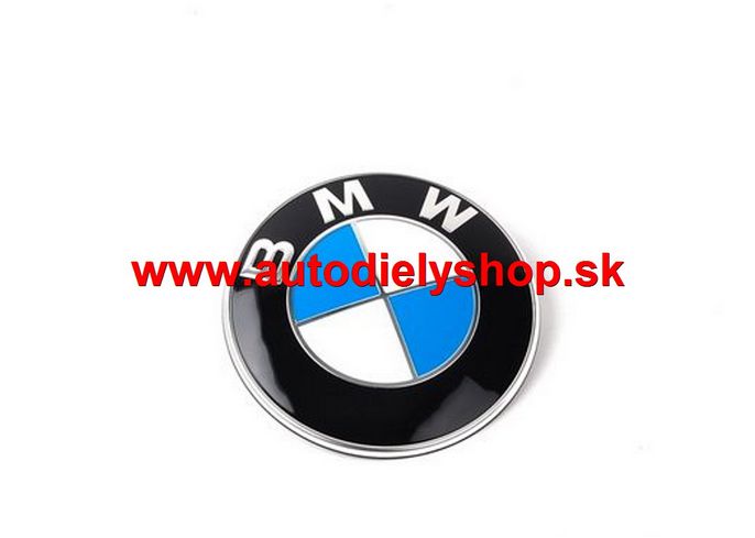 BMW 7 E65, E66 01/05-10/08 znak na prednú kapotu ORIGINÁL