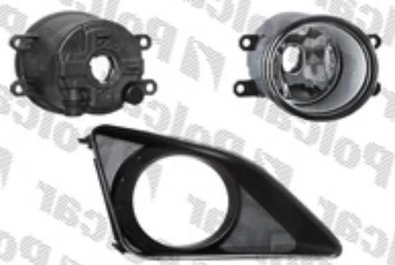 Toyota COROLLA 03/07- predná hmlovka H11 pravá s čiernym rámikom /PRE SEDAN/