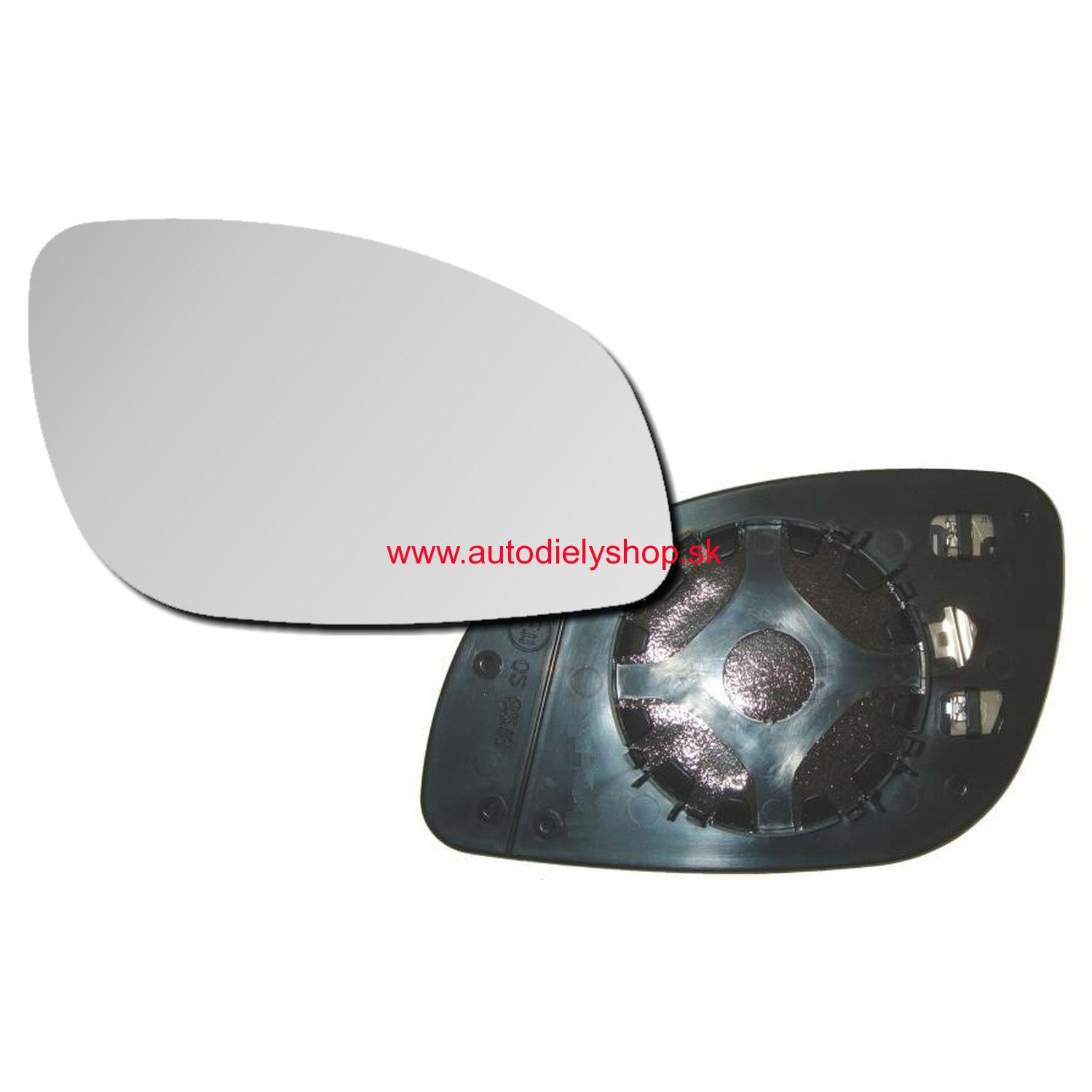 Opel SIGNUM 9/05-08/08 sklo zrkadla s držiakom pravé /chrómové sklo/