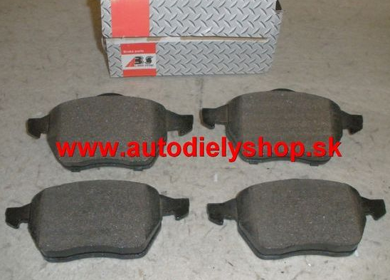 Fiat LINEA 6/07- predné platničky Sada / A.B.S / 122,8mm