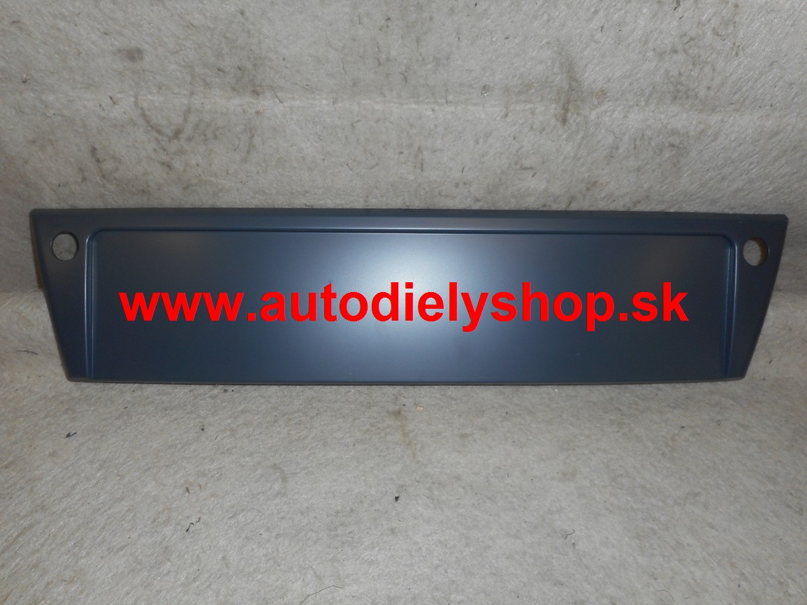 Audi A6 10/08- držiak ŠPZ v pred.náraz. pre lak/pre senzory/