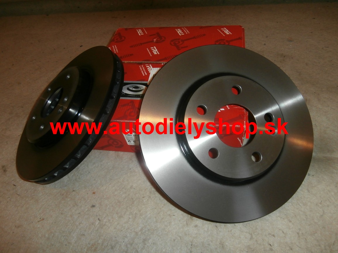 Mercedes W245 "B" 3/2005-6/2012  Predné kotuče sada /TRW/