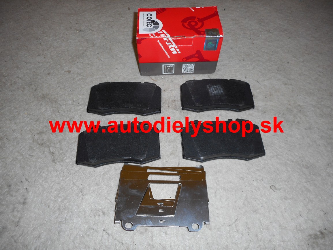Mercedes M /W163/ 02/98-06/05  Predné brzdové platničky Sada 
