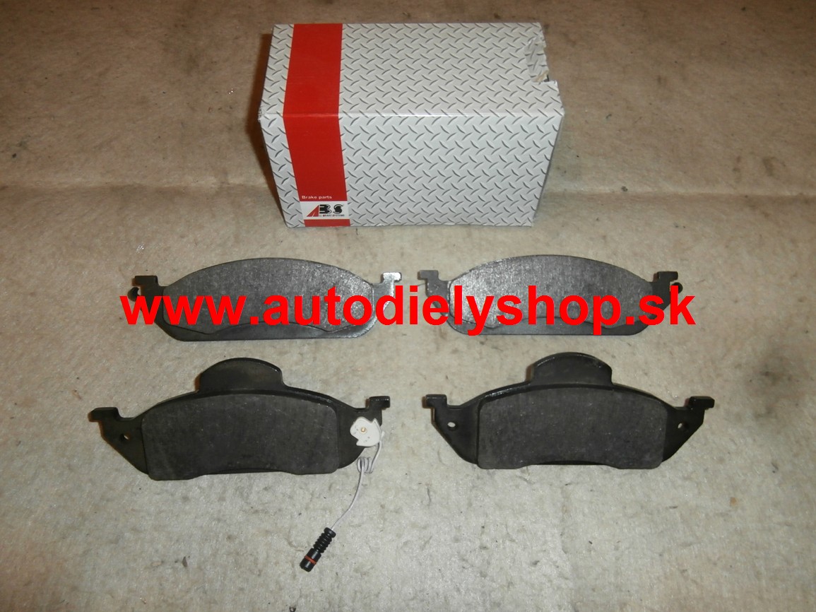 Mercedes M /W163/ 02/98-06/05  Predné brzdové platničky Sada 