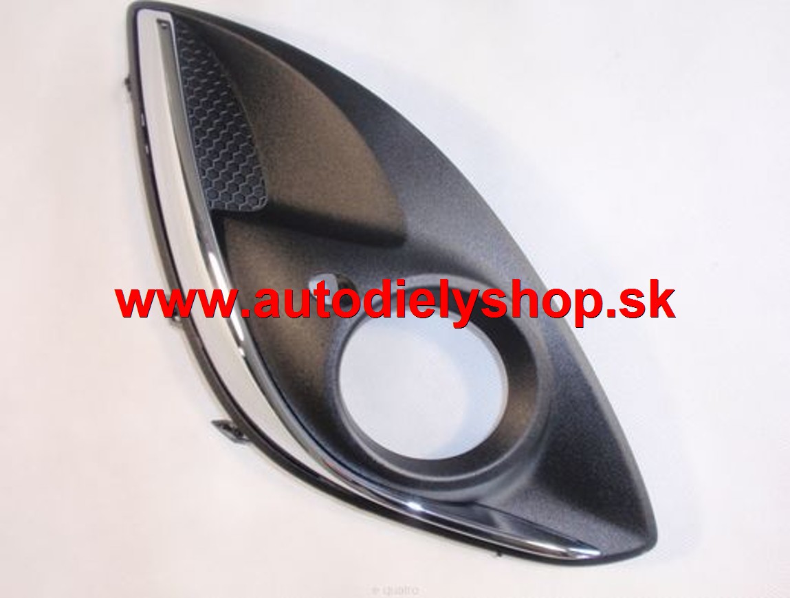 Opel CORSA D 01/11- kryt v pred.nárazníku ľavý/s chrómovou lištou/