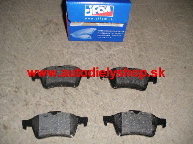 Renault ESPACE V 01/06-  zadné platničky Sada / CIFAM