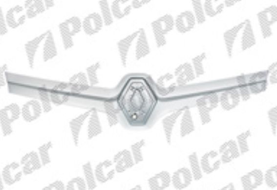Renault TWINGO 2012- maska / chrómová