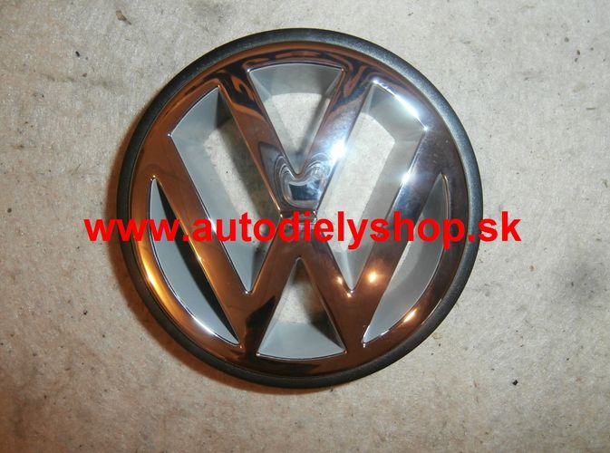 VW GOLF VI KOMBI 07/09-  predný znak VW, ORIGINÁL