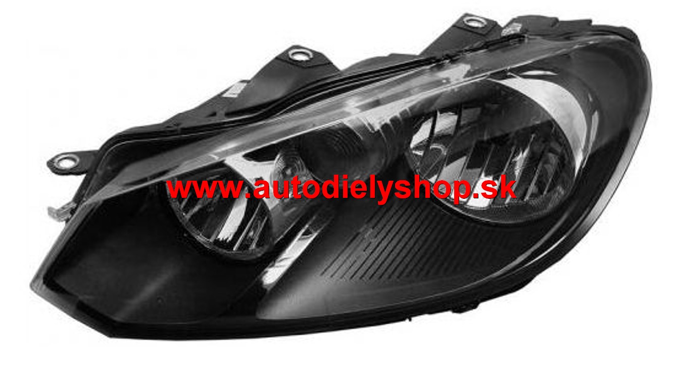  VW GOLF VI KOMBI 07/09-  hlavný reflektor H7+ H15 ľavý /TYC/